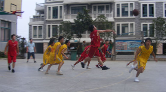 Basketball match of Lushang company group-2013 - MINGZHEN Industrial Holding Group Co.,ltd